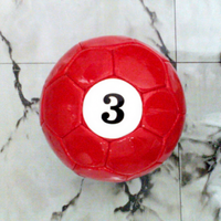 Balón de Fútbol de PVC Talla 5, Cámara de Látex, Grosor de Cuero de 1.5mm, Cubierta Cosida a Mano, 32 Paneles, Logotipo Serigrafiado, Entrenamiento
