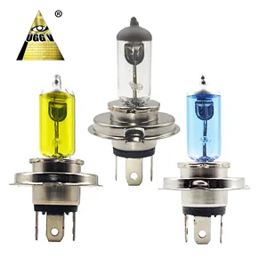 High Quality Yellow H4 Halogen Headlight Bulb 55W 60W 90W 100W for Halogen Bulbs Category