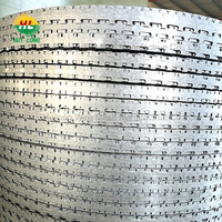 Drut Ostrzowy Typu Concertina 98cm Stal Galwanizowana Zasieki Zasieki Z Bobine de fil barbelé