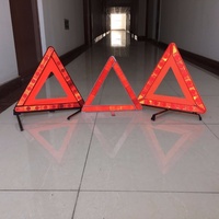 PMAA Voiture D'urgence Réfléchissant D'avertissement De Sécurité Triangle Lumières Réfléchissant Triangle