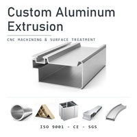 Profilé d'extrusion en aluminium sur mesure, alliage 6061 6063 6005, usinage CNC, pliage, soudage, OEM ODM, application industrielle