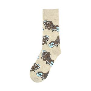 Vente en gros Funky French Bulldog Animal <span class=keywords><strong>Chaussettes</strong></span> Hommes Coloré Fou Heureux Drôle Coton Crew <span class=keywords><strong>Chaussettes</strong></span> - Product Image 5