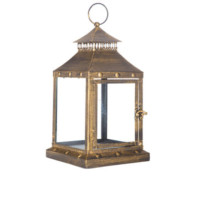 Artesanías Hierro Metal Vela Linterna Alta Calidad India Venta al por mayor Galvanizado Colgando Tealight Linternas