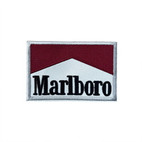 Patchs brodés personnalisés pour cigarettes, pour la décoration de vêtements et sacs, badges auto-agrippants, accessoires vestimentaires