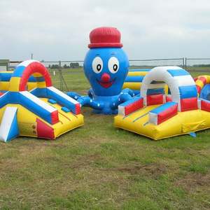 KID'S LAND OCTOPUS GONFLABLE, Jouet Octopus Gonflable 6 en 1, Parcours d'Obstacles Octopus Gonflable - Product Image 3