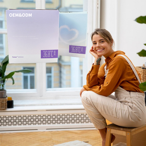 Produits d'hygiène féminine en fibre de bambou Toujours bon marché Serviettes hygiéniques ultra propres Serviettes de toilette saveur menthe Serviettes hygiéniques - Product Image 3