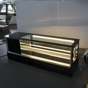 Prix bon marché, présentoir à sushis coupés sur mesure, panneau sintra, réfrigérateur de table pour présentoir à sushis, mini réfrigérateur d'étalage de gâteaux - Product Image 4