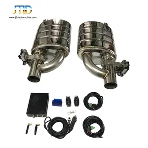 Car Exhaust Muffler With Electronic Remote Control Valve