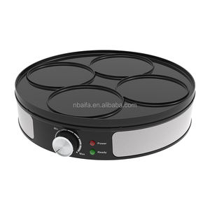 Crêpières et crêpes Aifa Crêpières électriques à double fonction BBQ <span class=keywords><strong>Appareil</strong></span> à <span class=keywords><strong>raclette</strong></span> Machine à crêpes commerciale antiadhésive - Product Image 2