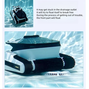 Robot Limpiador de Líneas de Agua para Piscinas que Elimina las Manchas Difíciles de Grasa y Aceite - Product Image 4