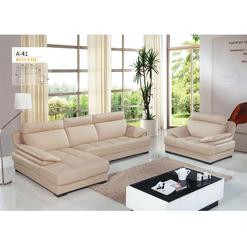 Gia Đình Hiện Đại L Hình Dạng Văn Phòng Ghế Phòng Khách Ghế Sofa Thoải Mái Đồ Nội Thất Phòng Khách Sofa