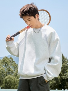 사용자 정의 로고 하이 퀄리티 400 <span class=keywords><strong>Gsm</strong></span> 100% 코튼 블랭크 남녀공용 헤비급 스웨트 팬츠와 남성용 후드 & 스웨트 셔츠 세트 - Product Image 2