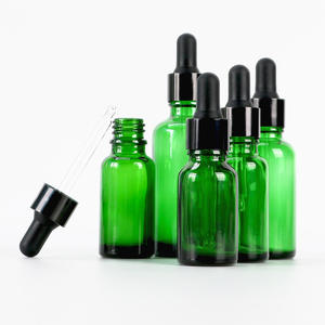 Nouveauté 2026 Bouteille d'huile en verre avec logo personnalisé Ambre Vert Noir Clair Bleu 5ml 10ml 15ml 30ml 50ml 100ml - Product Image 6