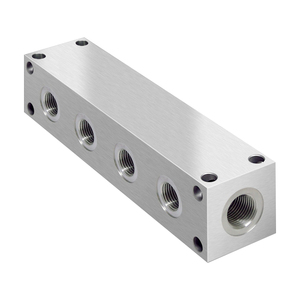 <span class=keywords><strong>2</strong></span> <span class=keywords><strong>3</strong></span> 4 5 6 7 8 9 10 voies en acier inoxydable, laiton aluminium vannes de collecteur d'air pneumatique - Product Image 6