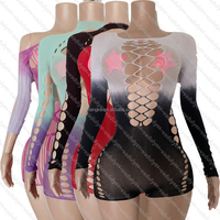 Taille unique Vêtements de danse exotiques élastiques Stripper Outfit Designer