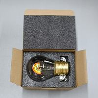 Ampoule LED Edison, forme de dessin animé Edison, lampe décorative, LED changeant de couleur, veilleuse, lampe décorative rechargeable