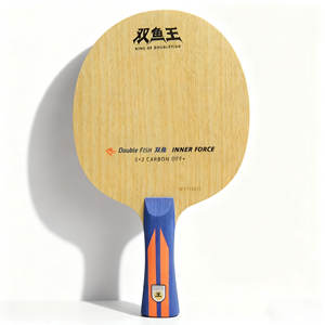 Double Fish Portable 7-Couche Carbone <span class=keywords><strong>Raquette</strong></span> de Tennis de Table <span class=keywords><strong>Plaque</strong></span> de Base Puissant Arc Ring Design-Outil Durable de Compétition d'Entraînement - Product Image 5