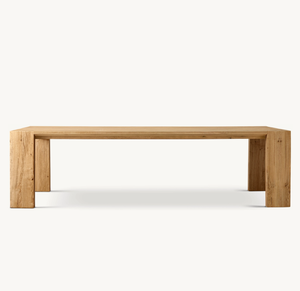 Mesa de Comedor Moderna de Madera Maciza de Roble - Product Image 2