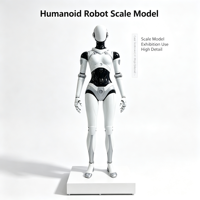 Modèle de robot humanoïde à l'échelle pour salle d'exposition d'entreprise et exposition commerciale