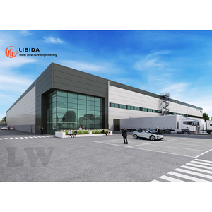 Lunga vita chiara luce struttura metallica struttura in acciaio struttura costruzione edificio magazzino capannone aziende produttore - Product Image 2