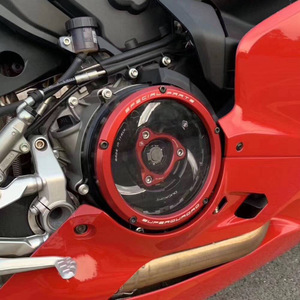 ฝาครอบคลัตช์ใส CNC รุ่น 959 <span class=keywords><strong>1199</strong></span> 1299 อะไหล่รถจักรยานยนต์สำหรับ Ducati Panigale 1299 <span class=keywords><strong>1199</strong></span> - Product Image 4