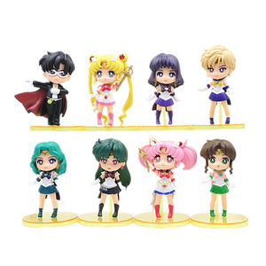 Figurine HESPER Pretty Soldier <span class=keywords><strong>Sailor</strong></span> <span class=keywords><strong>Moon</strong></span> Tsukino Usagi Figura PVC Anime Figure Catcher Gachapon Egg Box Game Prize Toy - Product Image 1