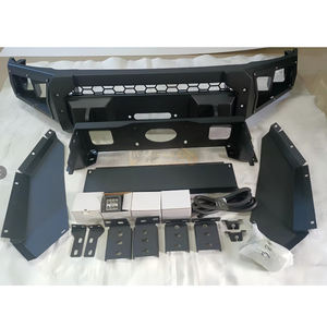 Accesorios para pastillas Parachoques delantero de acero resistente todoterreno 4x4 para barra <span class=keywords><strong>Jac</strong></span> T9 Black Bull - Product Image 5