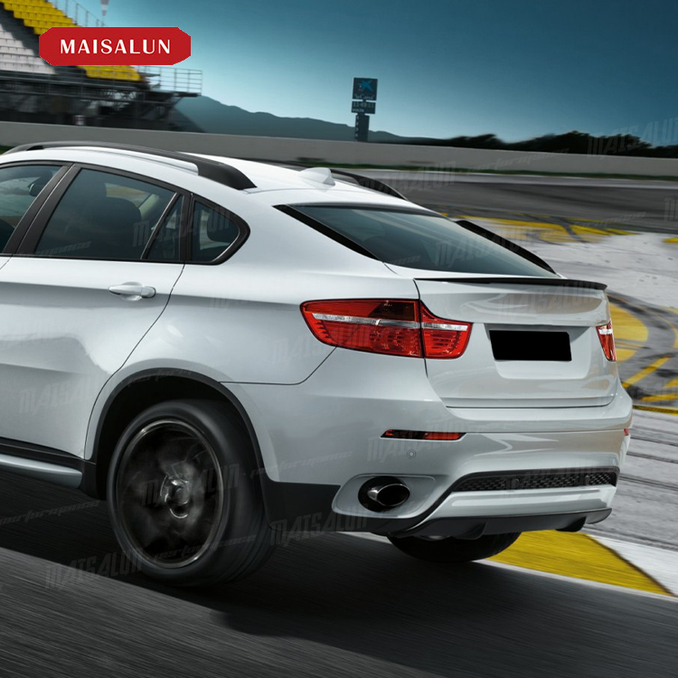 BMW X6 E71 Rear Diffuser - High-Quality MP Style Accessory