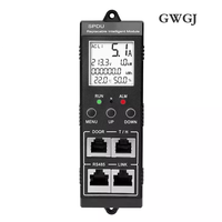GWGJ QIT12 PDU intelligent de surveillance pour centre de données 1.5U, 12 prises C13, entrée 32A, protocole 485Modbus-RTU, SNMP