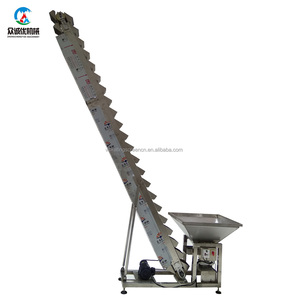 Roasted Coffee Rice Bean Grain Food Customized Vertical Inclined Lift <strong>Hopper</strong> <strong>Bucket</strong> <strong>Elevator</strong> Conveyor - Product Image 3
