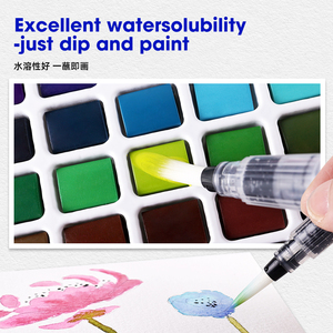 Set Professionale di Colori ad Acqua Solidi Xin Bowen, 72/90/100/168 Colori, Pigmenti Solidi per Artisti con Scatola in Ferro - Product Image 5