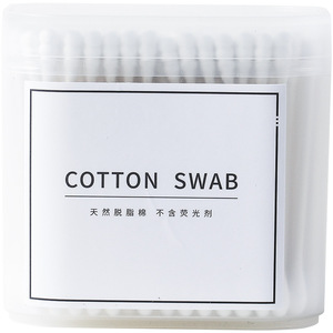 Cotton Swab Double-Ended Disposable Hygiene Cleaning With Disinfection Feature Rectangle Shape Solid Color 15mm Thickness - Product Image 4