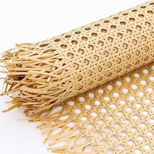 مواد خام راتان شبه مبيضة من القصب الصائب الصديقة للبيضوي خزانات أثاث الحدائق المنزلية - Product Image 1