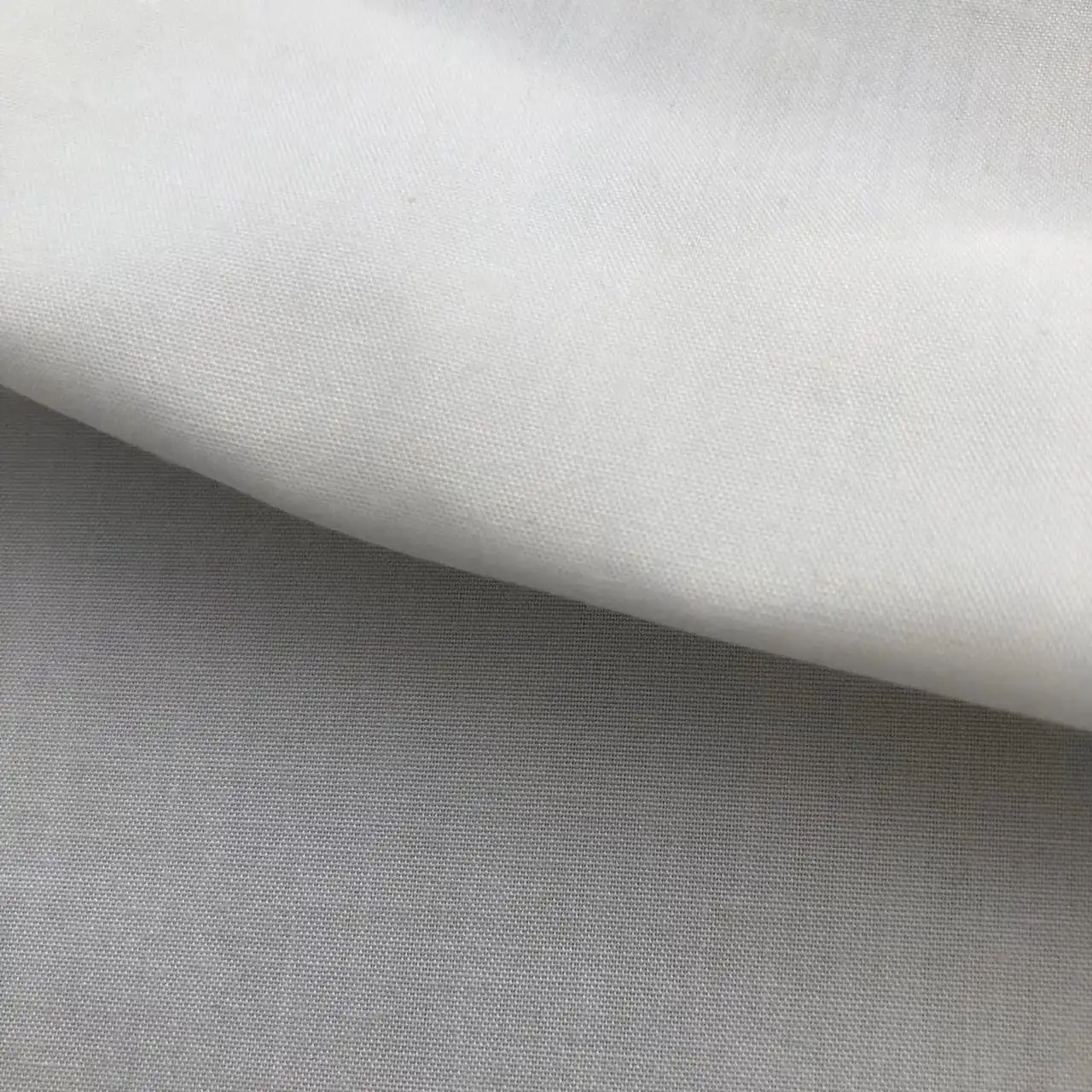 155GSM spun polyester cotton poplin sublimation print/PFP white polyester cotton like poplin fabric for digital print
