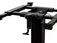 Kit de conversion de pieds de table de camping-car polyvalent en alliage d'aluminium Rotation à 360 ° Conception télescopique Pièces de carrosserie pour camping-car