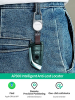 Holyiot AP300 NRF52832 para 1.2 2025 Nuevo Localizador de Llaves con GPS Alternativo a AirTag para Niños y Ancianos