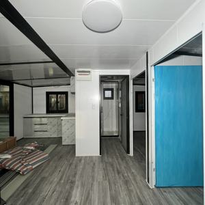 Maisons conteneurs extensibles étanches de 40 pieds, Villas préfabriquées, Kiosques, Supermarchés, Salons, Bureaux, <span class=keywords><strong>D</strong></span>éverrouillage <span class=keywords><strong>d</strong></span>'accès aux bâtiments - Product Image 5