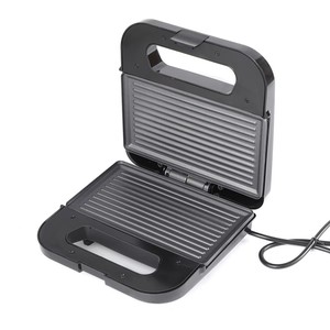 Pannello multifunzione in acciaio inox 2 fette <span class=keywords><strong>tostapane</strong></span> elettrico <span class=keywords><strong>con</strong></span> <span class=keywords><strong>piastre</strong></span> antiaderenti griglia a contatto elettrico Panini - Product Image 3