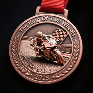 Medallas Personalizadas para Campeonatos de Automovilismo, Eventos de Carreras, Chapadas <span class=keywords><strong>en</strong></span> Oro, Plata y Cobre, Fundición Ecológica, Logros de Competición - Product Image 6