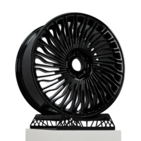 Jantes en alliage KE BLACK forgées de 19, 20, 21, 22, 23, 24 pouces, moyeu léger, pour Mercedes EQE EQS SUV Maybach W222 W223 S480 S580 S680