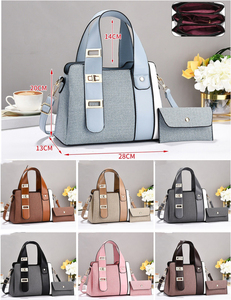 Sacs à main pour femmes, nouvelle collection, vente en gros, ensemble de 2 sacs fourre-tout de luxe en cuir PU, derniers éléments populaires, sac à main pour femme - Product Image 6