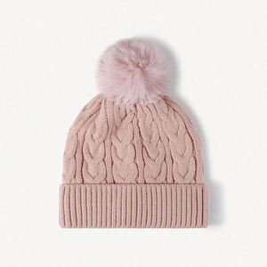 2024 New Winter Fleece Outdoor Knitted <b>Hat</b> Pom Pom Jacquard Women Lady Warm Plus Plush Lining Beanie <b>Hat</b> - Product Image 6