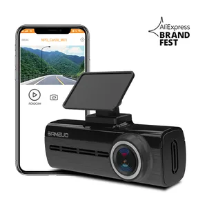 Sameuo U750 Video Recorder App Controle Nachtzicht Auto Camera Recorder Auto Dvr Dashcm Wifi Dash Cam Voor En Achter auto Dvr 4K