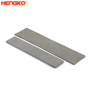 Hengko Tùy Chỉnh 0.1 Để 90 Micron SS 316L Tấm Lọc Bột Thép Không Gỉ Tấm Xốp Thiêu Kết Lọc Cho Ngành Công Nghiệp Thực Phẩm - Product Image 5