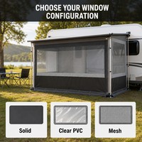 Panneaux latéraux personnalisés pour auvent de caravane, panneau de protection pour auvent de camping-car, fournisseur OEM