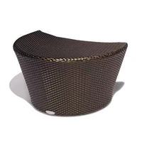 Fauteuil de jardin rotatif en bambou, design moderne et simple, structure en bambou, pour balcon, petit appartement, mobilier d'extérieur