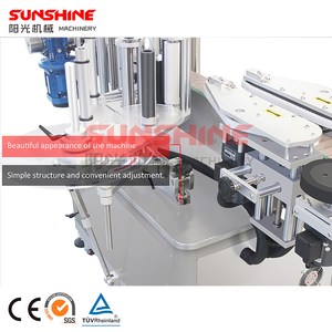 Etiquetadora automática de doble cara para botellas de vidrio de plástico PET con codificador de fecha Sistema de etiquetado de botellas cuadradas planas redondas - Product Image 4