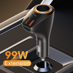 Qc3.0 Xe Sạc Nhanh Sạc 5 5A USB Di Động Cơ Sở Với Điện Thoại Bên Máy Ảnh Set Kit 4.8A C 100W Ánh Sáng Đường Phố Máy Tính Bảng <span class=keywords><strong>Android</strong></span> - Product Image 4