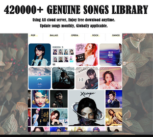 เครื่องเล่นเพลงจู๊คบ็อกซ์ขนาด 22 นิ้ว 4T ขายดี ไมโครโฟนไร้สายแบบพกพาสำหรับบ้านอัจฉริยะ รองรับ 16 ภาษา ระบบคาราโอเกะระดับมืออาชีพ - Product Image 6