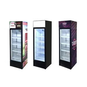 Meisda Offre Spéciale supermarché 235L réfrigérateur commercial vertical d'affichage de boissons énergisantes à vendre